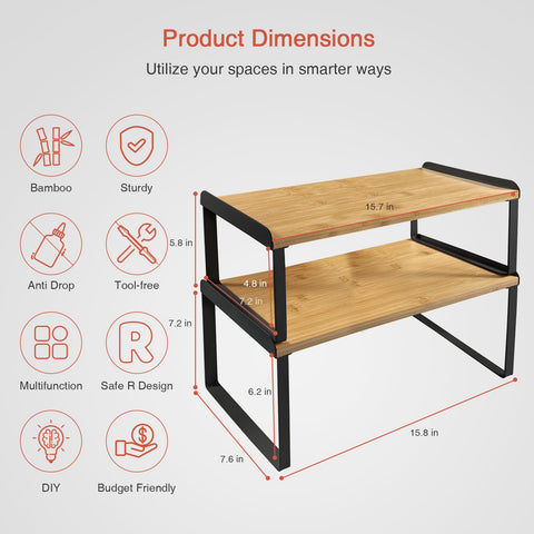 Goozii soporte elevador para monitor, ideal escritorio hogareño