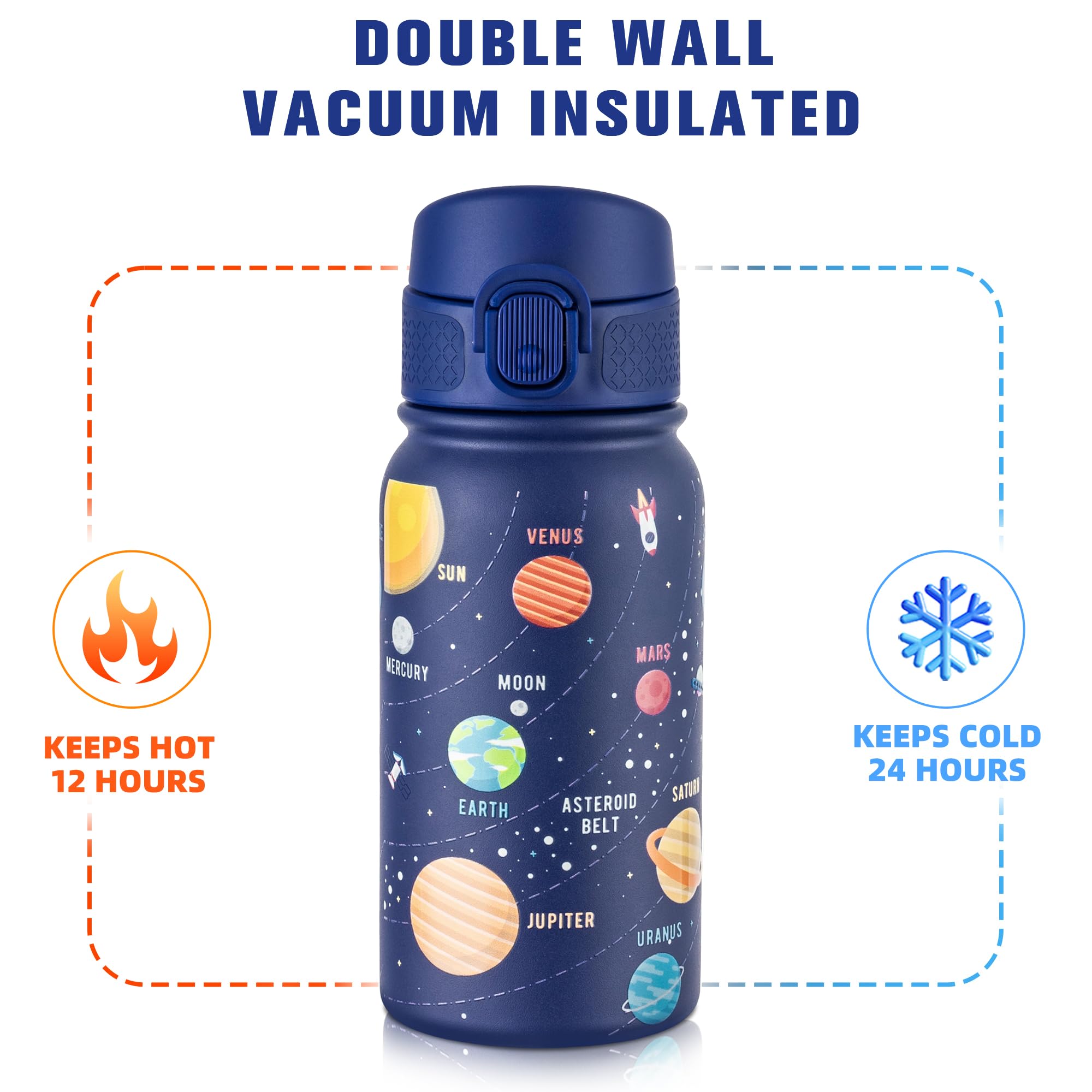 Material libre de BPA y sin olor conserva el sabor original