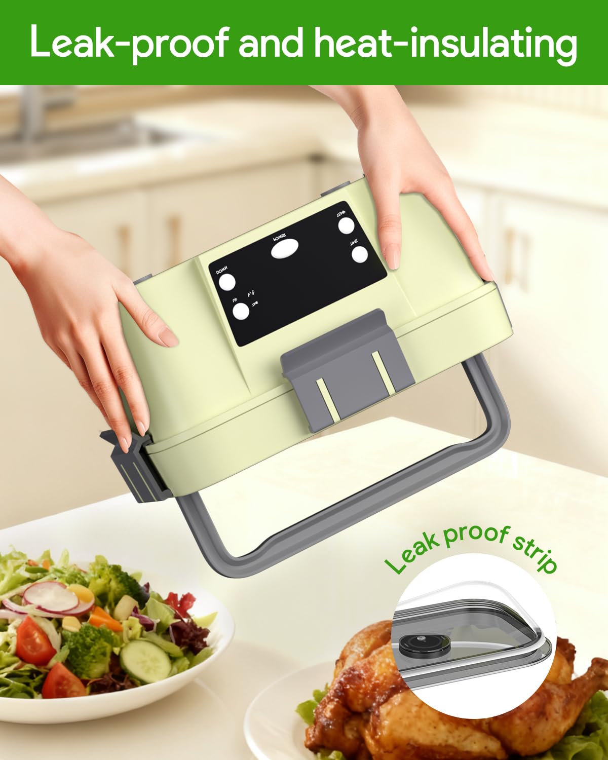 Gorgeous lunchbox de 1.6 L para porciones completas.