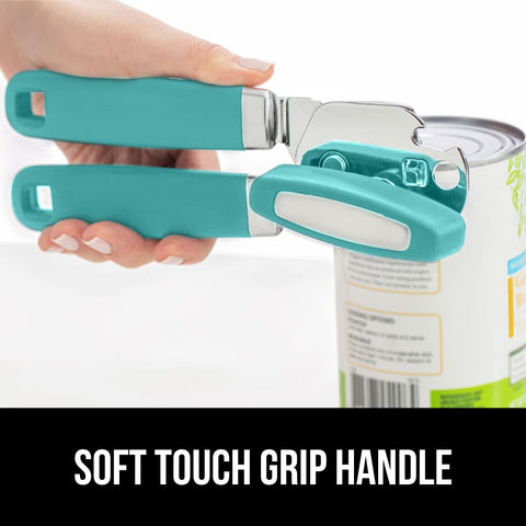 GORILLA GRIP abrebotellas integrado para bebidas sin necesidad de utensilios.
