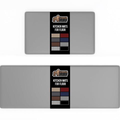 GORILLA GRIP alfombra cocina 17x24 confort ergonómico para estar de pie