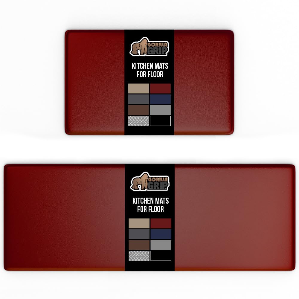 GORILLA GRIP alfombra cocina ergonómica para pies cansados y comodidad