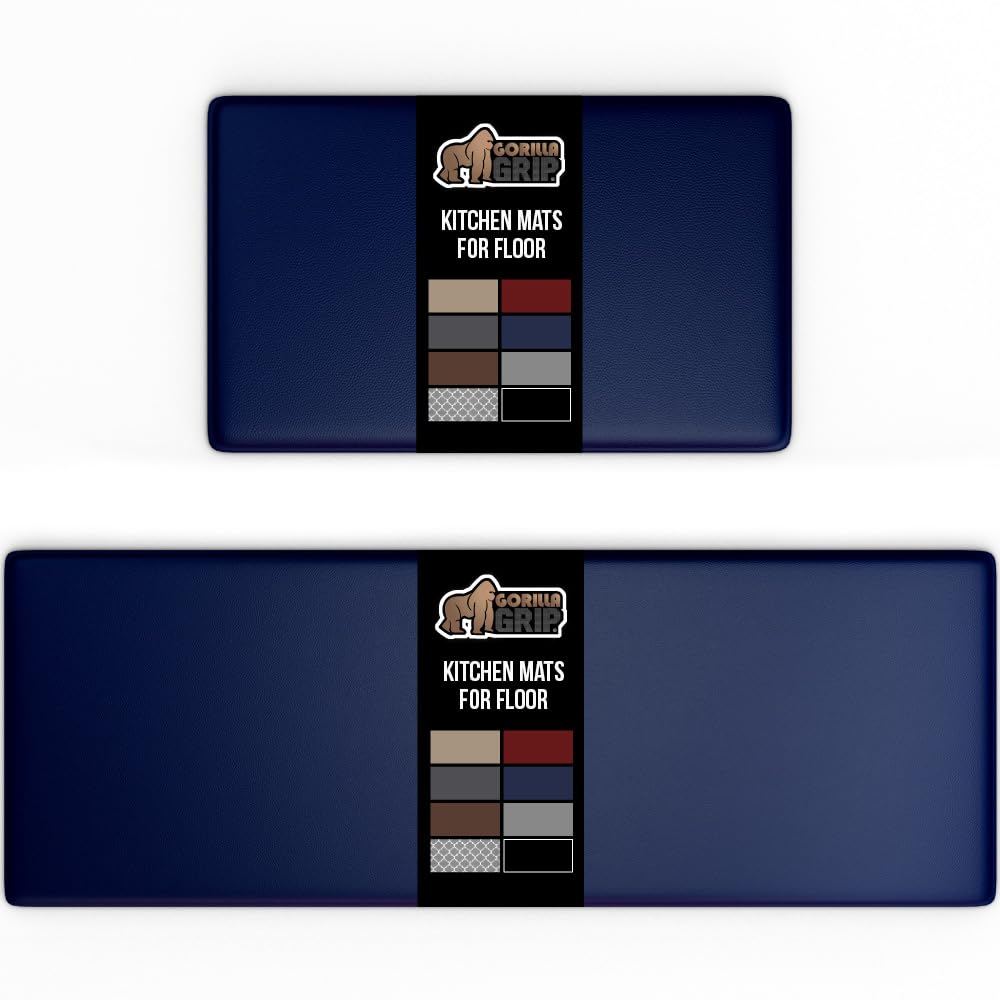 GORILLA GRIP alfombrilla cocina 17x24 con confort para pies cansados.