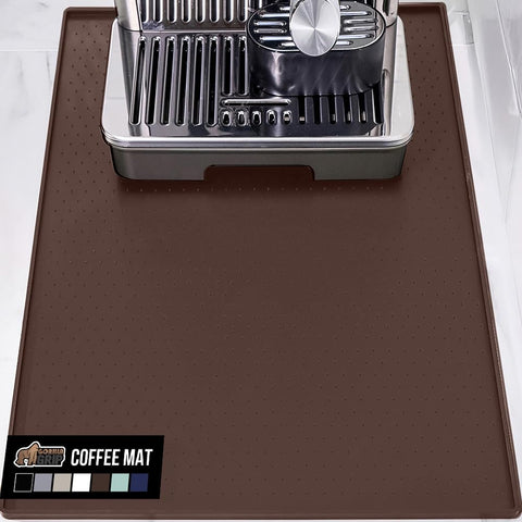 GORILLA GRIP alfombrilla silicona para café, superficie antideslizante protege encimera.