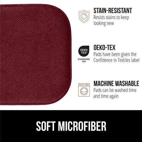 Gorilla Grip lavable a máquina, almohadilla de silla resistente a manchas.
