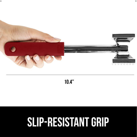 gorilla-grip aplanador cara plana para ablandar y aplanar carnes.