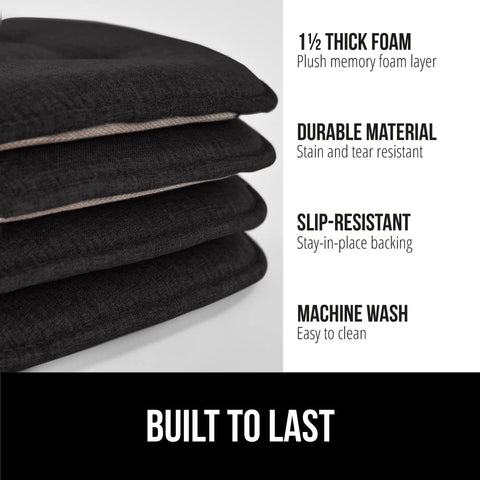 Base antideslizante Gorilla Grip mantiene la almohadilla en su lugar sobre cualquier silla.