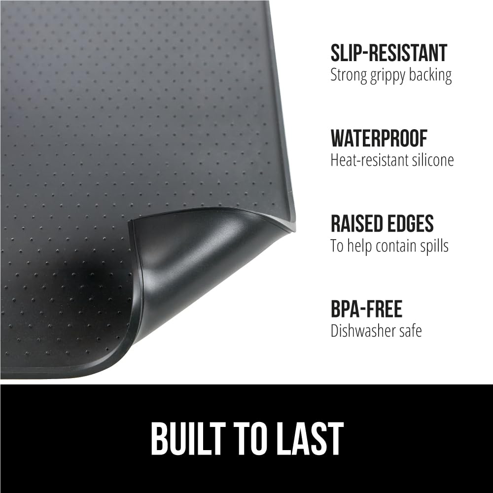 GORILLA GRIP: Base de silicona anti-derrame que mantiene estable la cafetera