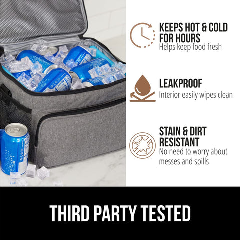 Gorilla Grip exterior resistente, ideal para uso diario.