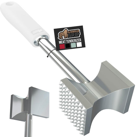 GORILLA GRIP: cabezal doble de aluminio para ablandar cortes gruesos.