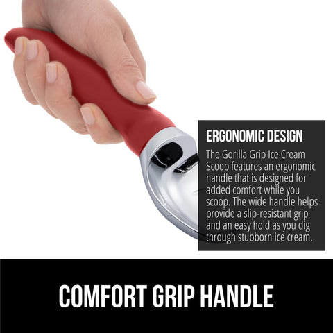Dimensiones de Gorilla Grip: 7.5 pulgadas de largo y 1.9 de ancho para control.