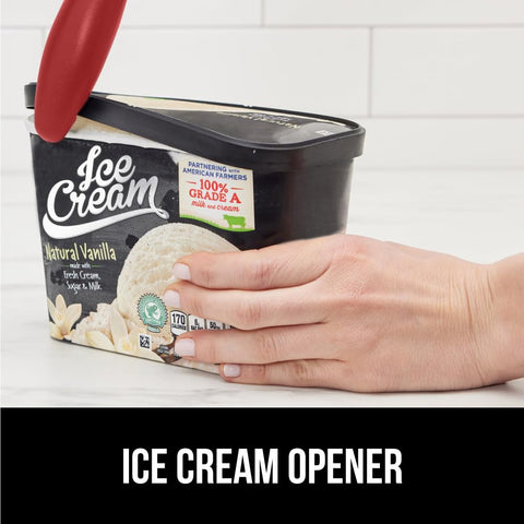 Perfecta para sundaes y conos de helado con acabado profesional.