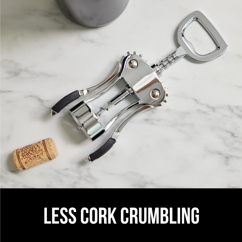 GORILLA GRIP accesorios múltiples, destapador versátil para vino y aceites