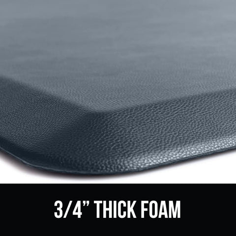 Gorilla Grip dimensiones 32x20, adecuado para cocinas y puestos de pie.