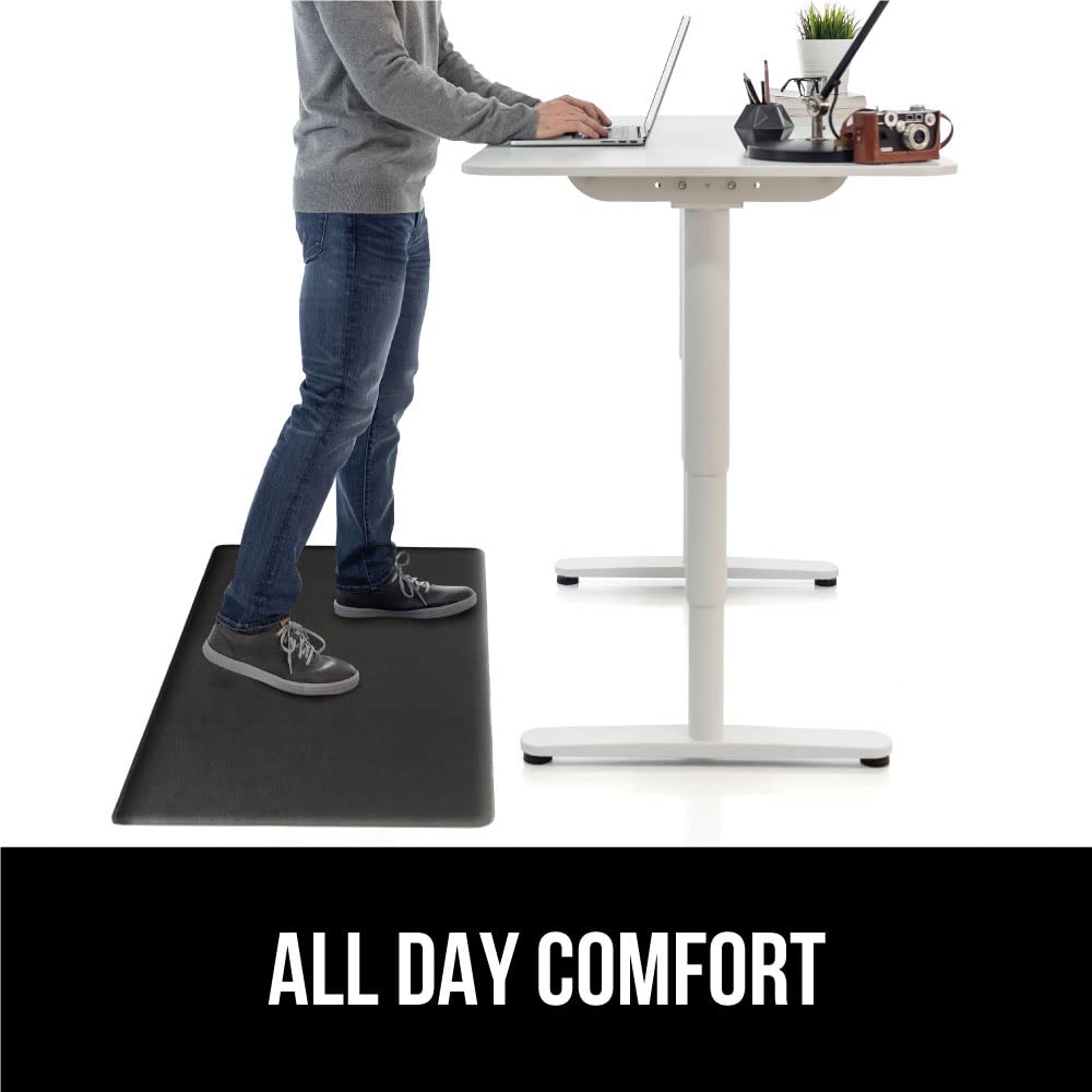 GORILLA GRIP juego doble de alfombras para casa y trabajo