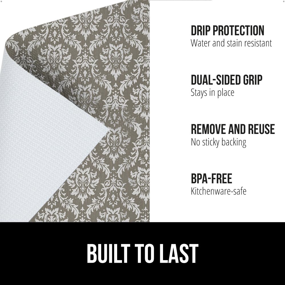 GORILLA GRIP DripGuard: agarre doble cara que evita deslizamientos en cajones