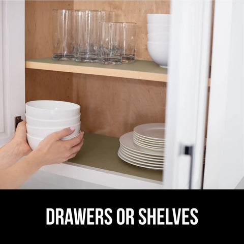GORILLA GRIP DripGuard: ideal para cajones y armarios de cocina.