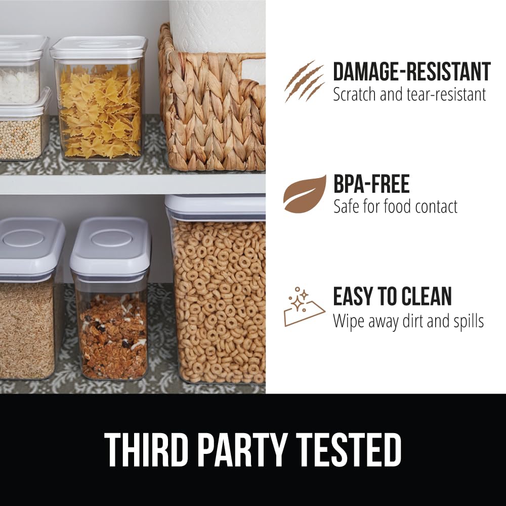Material sin BPA y duradero para uso prolongado con DripGuard.