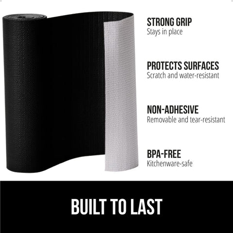GORILLA GRIP DripGuard protección contra derrames en superficies de cocina.