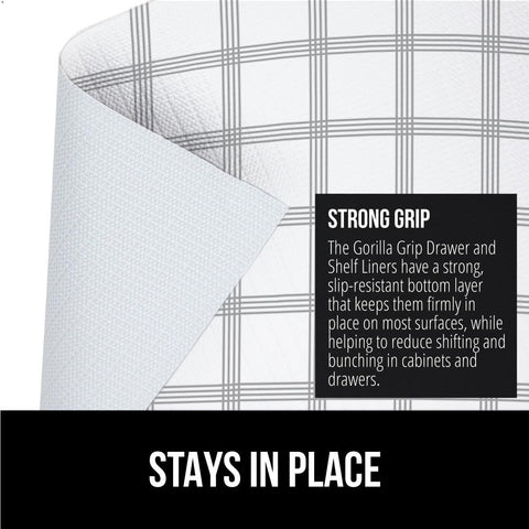 GORILLA GRIP DripGuard protector baño-estante mantiene superficies secas