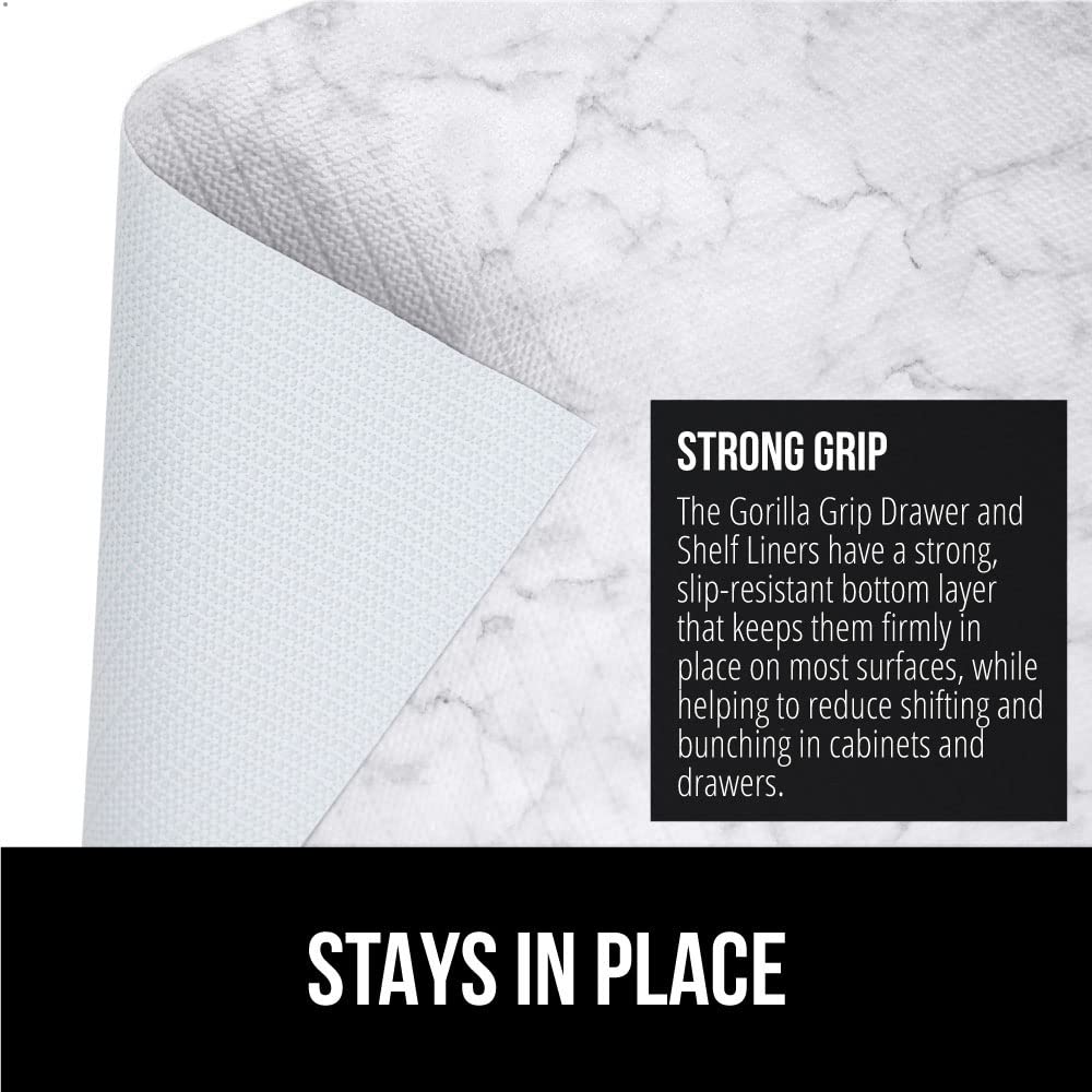 GORILLA GRIP DripGuard, protector no adhesivo para cajones y cocina