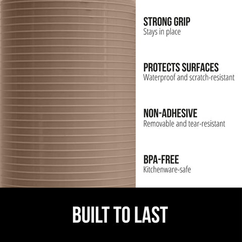 GORILLA GRIP DuraGuard forro antideslizante para cajones que mantiene utensilios estables