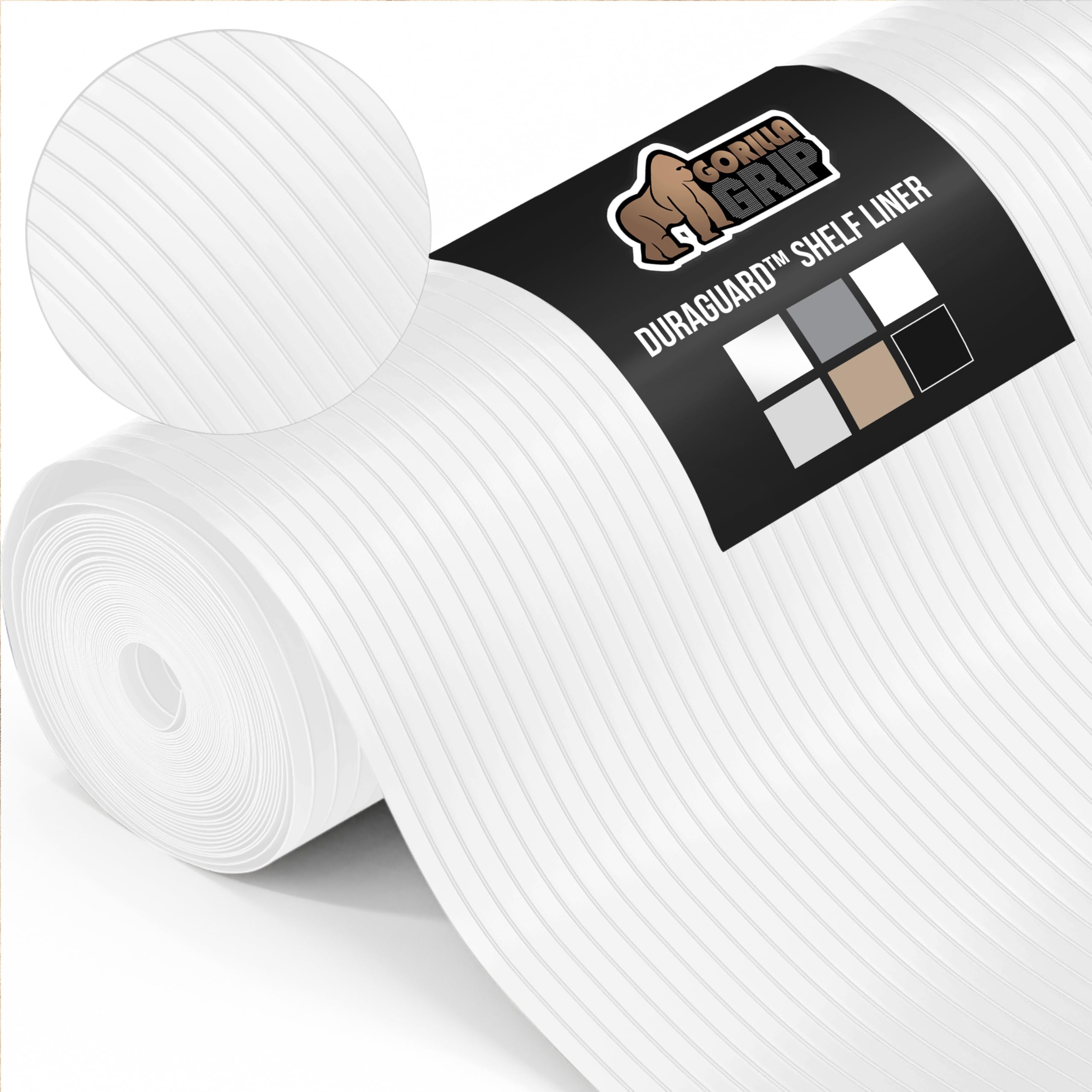 GORILLA GRIP DuraGuard estante anti-deslizante para cocina, mantiene vajilla estable.