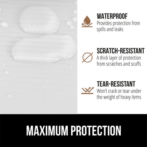 GORILLA GRIP DuraGuard refrigerador proteccion contra derrames y suciedad.