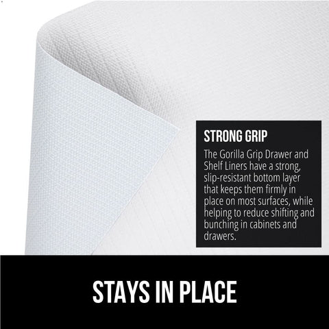 GORILLA GRIP recubrimiento para despensa, protege contra rayaduras y derrames.