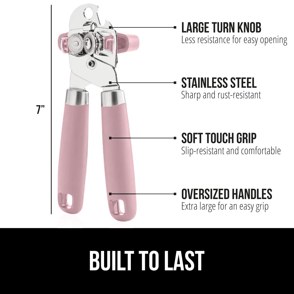 GORILLA GRIP manija suave rosa para agarre cómodo durante uso prolongado