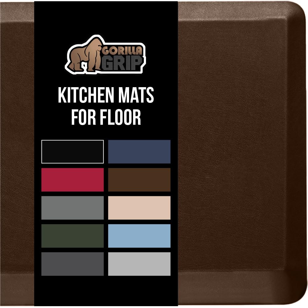 Alfombra Gorilla Grip para cocina 48x20 impermeable, ideal para derrames