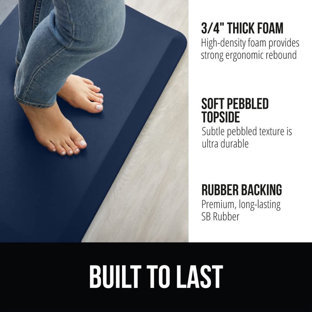 GORILLA GRIP espuma 3-4 pulgadas, soporte ergonómico para pies.