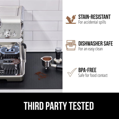 Gorilla Grip: mat resistente al calor para bebidas calientes