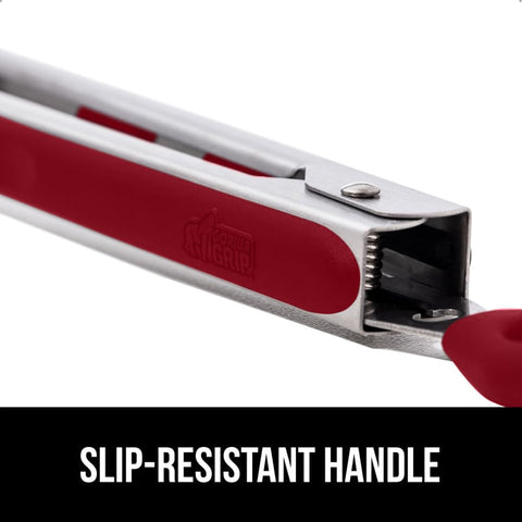 GORILLA GRIP Acero inoxidable duradero para manejar piezas grandes con seguridad.