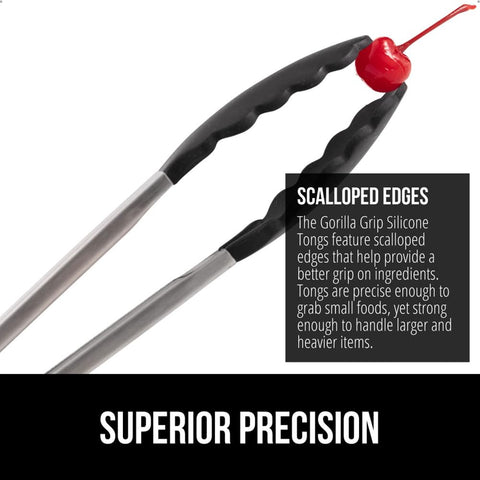 Punta de silicona Gorilla Grip anti-rayado protege sartenes