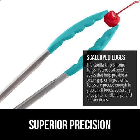 GORILLA GRIP mangos ergonómicos antideslizantes para trabajo cómodo.