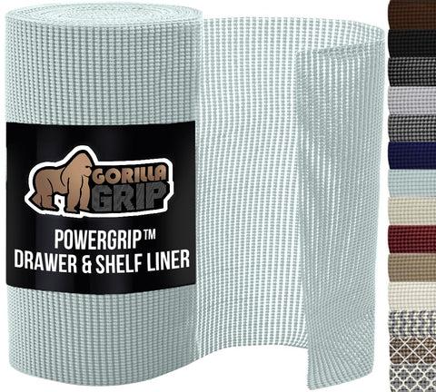 GORILLA GRIP PowerGRIP: bandeja para cajones azul spa evita deslizamientos