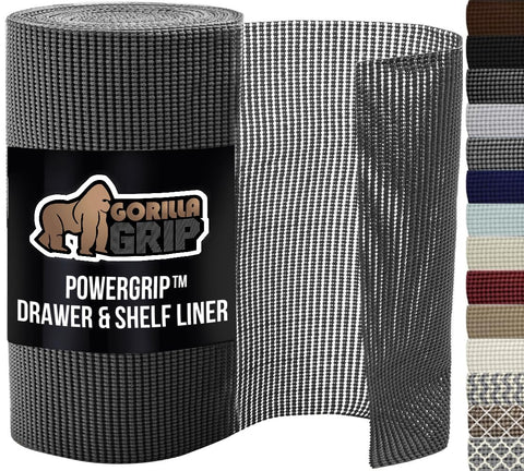 GORILLA GRIP powerGRIP base para cajones, agarre fuerte y estable.