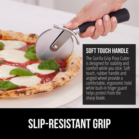 GORILLA GRIP protector de dedo para mayor seguridad al cortar.