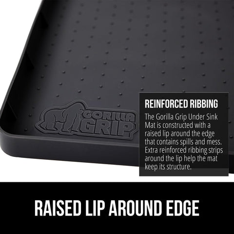 GORILLA GRIP silicona sin BPA, segura para el hogar.