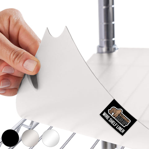 GORILLA GRIP ShelfGuard forro estante malla 18x48 ofrece ajuste perfecto para organización estable