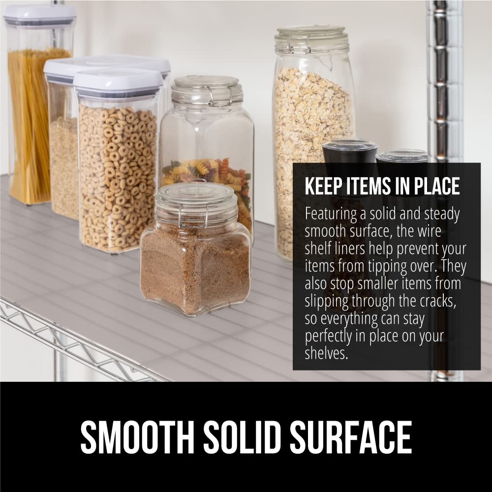 Liner impermeable ShelfGuard para evitar derrames en cocina y despensa
