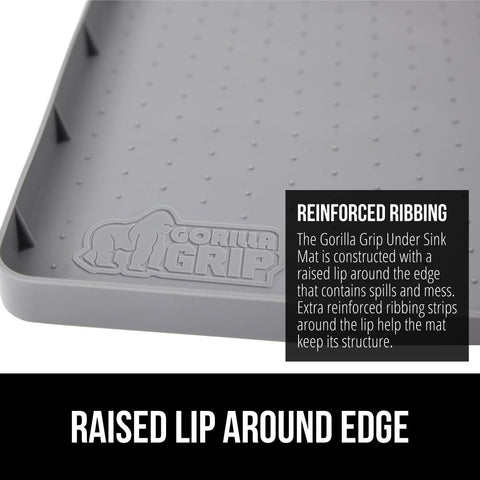 Gorilla Grip sin BPA y resistente a manchas para uso diario.