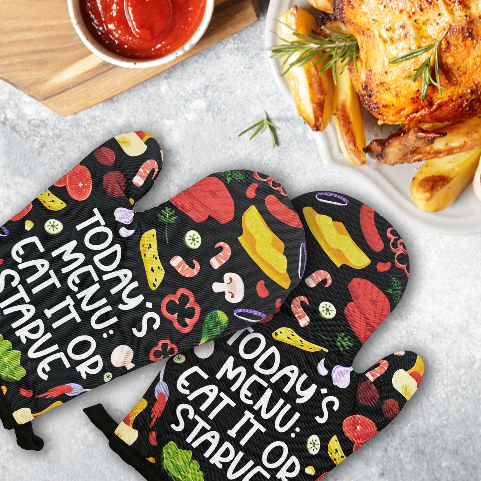 GOSJINNK: diseños divertidos en manoplas que alegran la cocina.