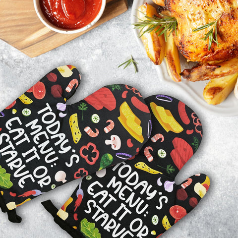 GOSJINNK: diseños divertidos en manoplas que alegran la cocina.