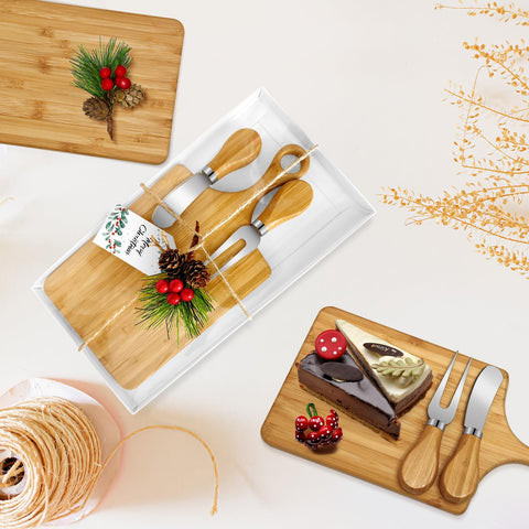 Gosodeny caja regalo blanca, lista para entregar en fiestas y eventos