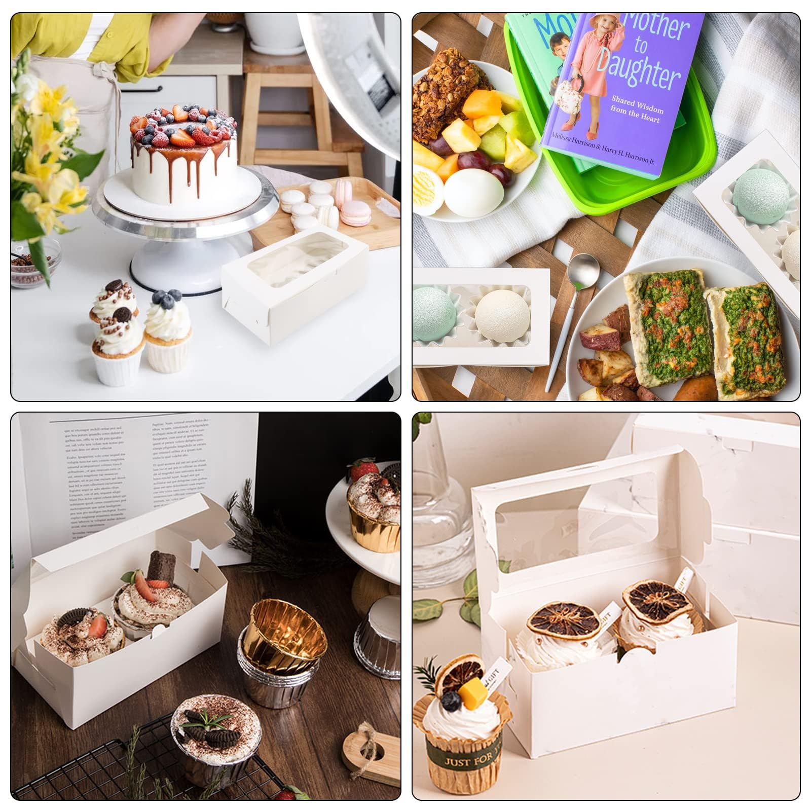 GothaBach empaque para repostería, plegable y compacto.