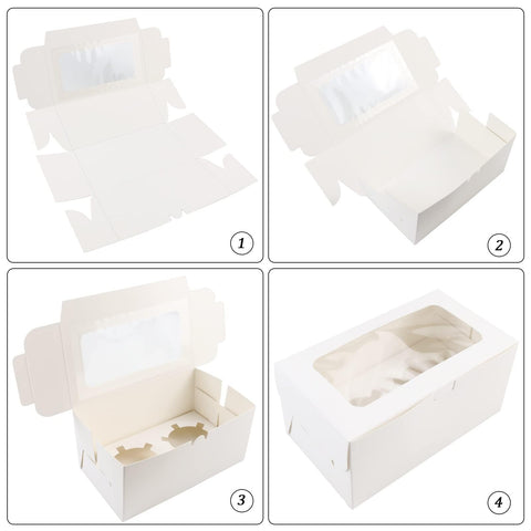 GothaBach insertos desmontables para cupcakes, fácil uso.