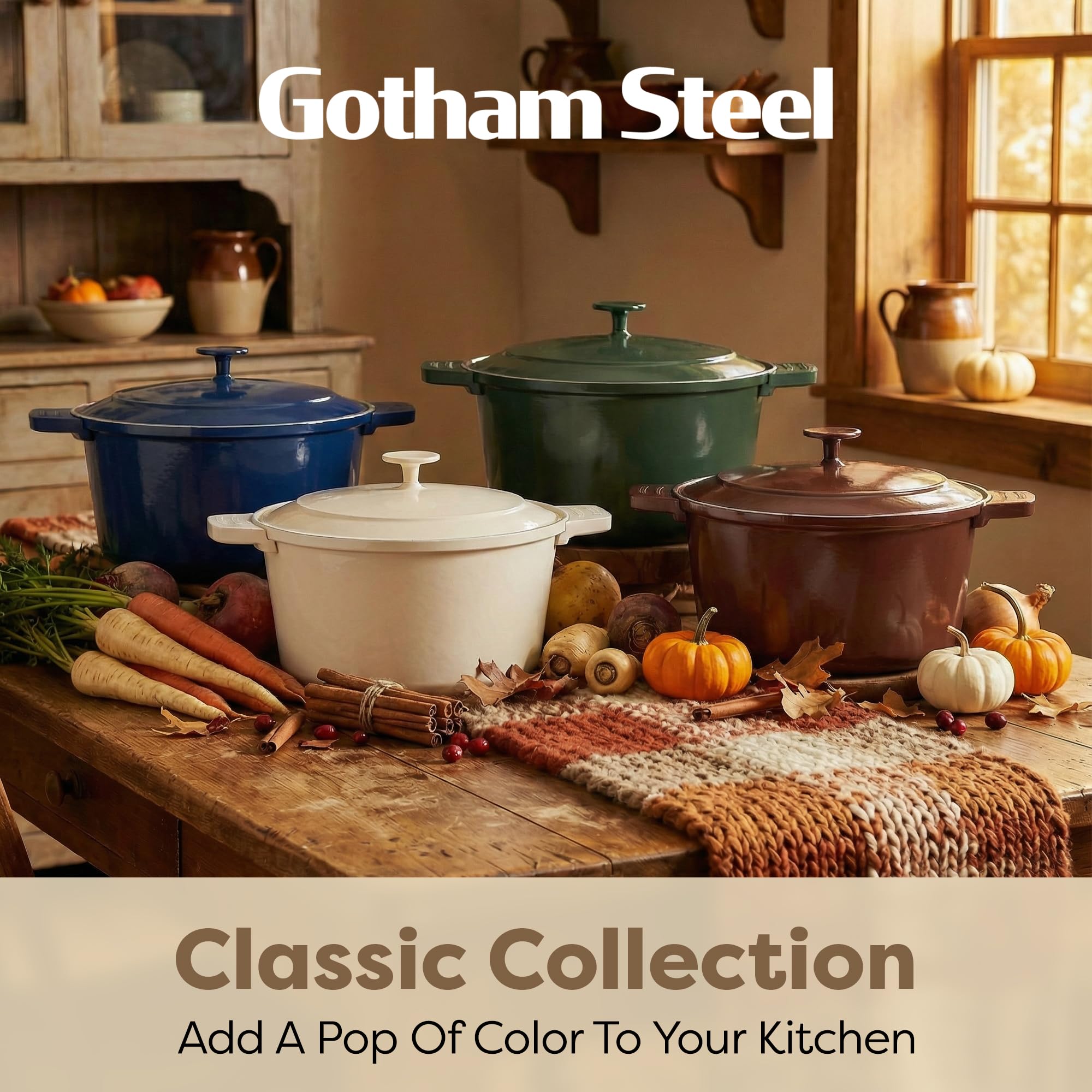 Gotham Steel es apta para lavavajillas, facilitando la limpieza.