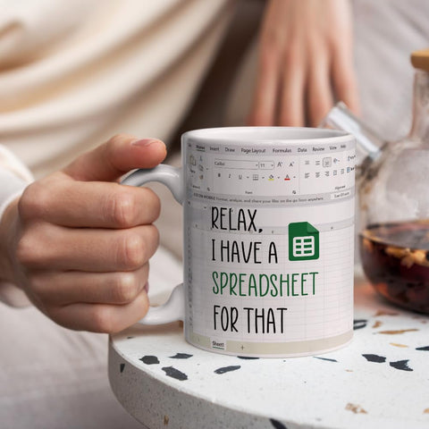Arte impreso Gououoii Relax en taza, duradero y llamativo